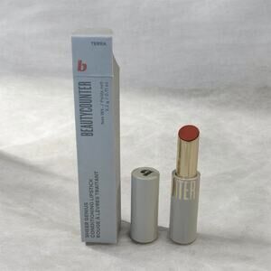 NIB Beautycounter Sheer Genius Conditioning Lipstick in Terra